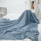 thumbnail image 4 of Ganfancp Mantas de Hielo para Dormir Caliente y Sudores Nocturnos, Manta de Hielo para Todas Las Estaciones, -Cool Manta Ligera, Mantas de Hielo Absorbe El Calor Corporal para Mantener La Ofertas de, 4 of 7