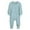Light Blue, variant on Baby Cotton Rompers Footless Pajamas Zipper Long Sleeve Sleeper Jumpsuit