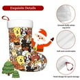 thumbnail image 7 of Cauagu Cats & Dogs Group for Christmas Stockings,1-Pack Large Xmas Stocking Holiday and Farmhouse Stocking Fit for Christmas Holiday Party Decoration(17.7*11 Inch), 7 of 7