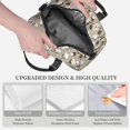 thumbnail image 4 of Goofa Cotton Tree Pattern Lunch Bag ,Insulated Lunch Box, Small Leakproof Cooler Food Lunch Containers Reusable High Capacity Lunch Tote Bags, 4 of 8