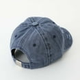 thumbnail image 5 of Toddler Boy Sun Hat Kids Toddler Boys Summer Adjustable Breathable Lightweight Baseball Cap with Digger Embroidered Baby Sun Hats Blue 2 Years-8 Years, 5 of 6