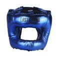 thumbnail image 2 of Casco de boxeo suave y transpirable de cobertura completa, equipo de protección para artes marciales. Azul, 2 of 9