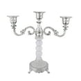 thumbnail image 3 of Zxpjkyu 3 Arms Candle Holder Modern Candlelight Stand for Living Room Bar Home Decor Silver, 3 of 9