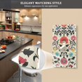 thumbnail image 5 of Yayeee Blank Wall Plate Cover 1-Gang 4.5"x2.7" Home Unused Decorative Outlet, Beige Red Floral, 5 of 7