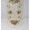 Cream, variant on Sinobrite  16 x 45 in. Fall Leaf on Cream Fabric Table Runner