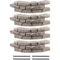 thumbnail image 2 of RTS Home Accents Rock Lock Raised Garden Bed Curved Rock (Pack of 4), 2 of 5