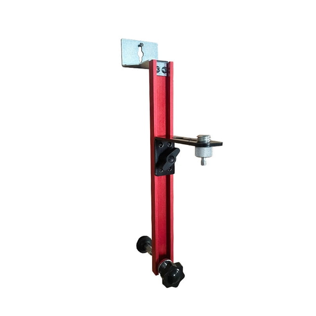 Tignapoo Adjustable Laser Level Wall Mount Bracket - Universal Compatibility for All Laser Levels, Lightweight Aluminum Alloy Construction, Height-Adjustable for Tile Gaps, Ideal for Home Renovation