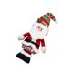 thumbnail image 4 of Figura de peluche de decoración navideña con patas estirables, decoración de dibujos animados para el hogar. Papá Noel, 4 of 9
