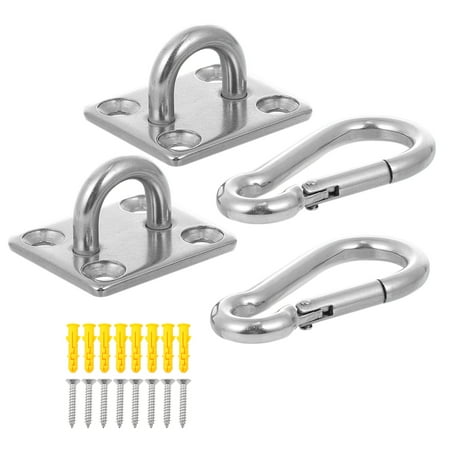 

Etereauty 1 Set Suspension Ceiling Hook Wall Mount U Hook Anchor Hanger Heavy Duty Hook