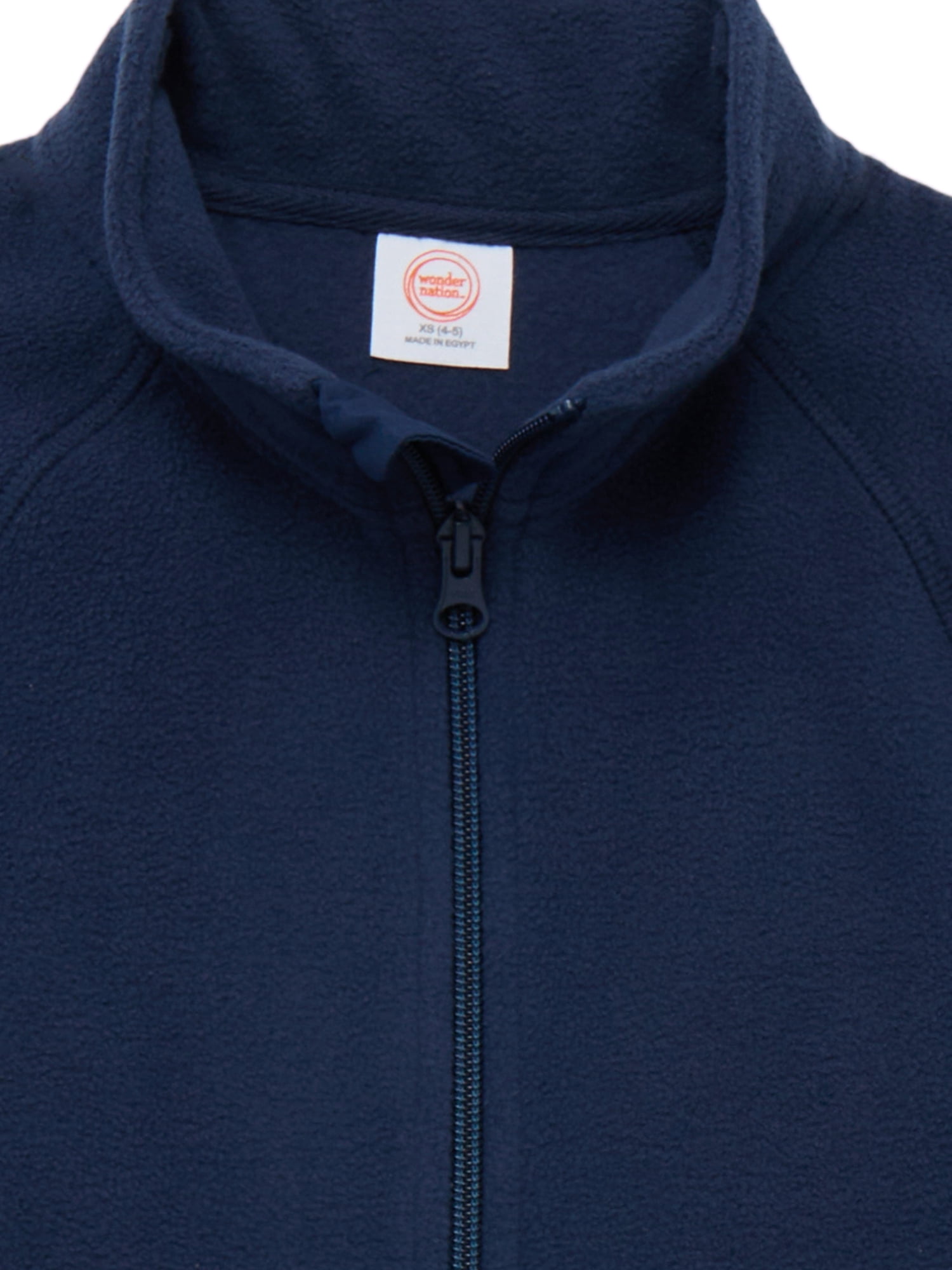 Wonder Nation Boys Microfleece Zip Jacket, Sizes 4-18 & Husky
