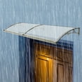 thumbnail image 5 of Sturdy Aluminum Alloy Arch Canopy for Outdoor Use, Protects from Rain, Hail, UV, and Snow, 440lbs Capacity, Easy Installation, 5 of 5
