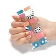 thumbnail image 3 of Stickers Glitter Color Full Wraps Polish Stickers Decal Strips Self-Ashesive Art Decal Set, 3 of 18