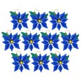thumbnail image 1 of GOOHOCHY 10 piezas de flores artificiales para decoración navideña. Accesorios decorativos para las fiestas., 1 of 8