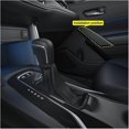 thumbnail image 3 of Embellecedor decorativo Yashi para puerta delantera interior Toyota Corolla 2 piezas Fibra de carbono ABS, 3 of 5