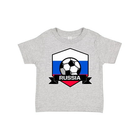 

Inktastic Soccer Russia Flag Banner Gift Toddler Boy or Toddler Girl T-Shirt