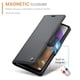 thumbnail image 4 of CaseMe Funda de Cuero para Samsung Galaxy A32 5G con Bloqueo RFID, para Samsung Galaxy A32 5G Funda para Mujer Hombre Tarjetero Cierre Magnético Funda Tipo Folio para Samsung Galaxy A32 5G, 4 of 11
