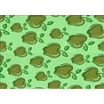 thumbnail image 1 of Ahgly Company Indoor Rectangle Patterned Dark Lime Green Area Rugs, 8' x 10', 1 of 6