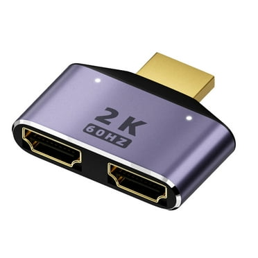 HDMI-compatible Splitter 1 in 2 Out -2K HDMI-compatible Splitter 1x2 Ports Powered 2K Full UltraHD 1920x1080 3D Support