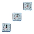 thumbnail image 1 of Reloj despertador Wosthever cuadrado azul, 1 of 6