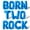Blue, variant on Letter Balloons - BORN TWO ROCK 16" Inch Alphabet Letters Foil Mylar Balloon 2nd Birthday Party Banner (Purple)
