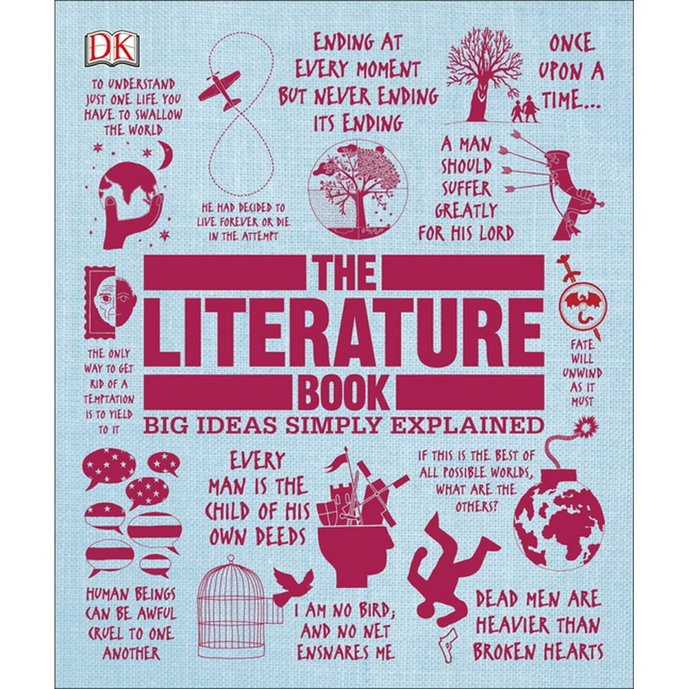Big Ideas The Literature Book Big Ideas Simply Explained (Paperback