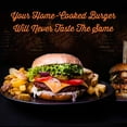 thumbnail image 5 of Yukon Glory Burger Board Serving Set Wooden Serving Trays with Grill Basket, 5 of 7