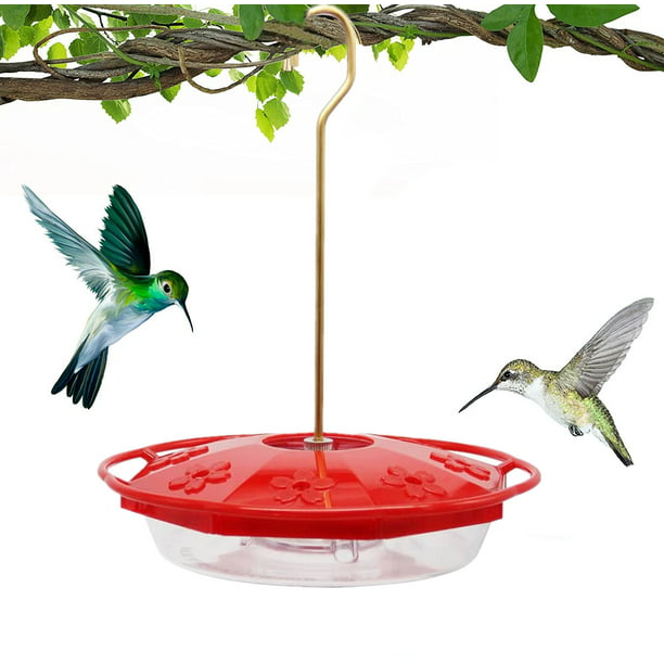 Hummingbird Feeder for Outdoors, Small Window Hummingbird Feeders for  Outdoors Hanging, 16 OZ Leak-Proof Bird Feeder with 8 Feeding Ports, Easy  to Clean and Fill - Walmart.com
