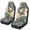 Boho Floral Butterfly, variant on Binienty Front Car Seat Covers Waterproof Washable Deer Hunting Camo Auto High Back Seat Covers Airbag Compatible Auto Bucket Cushions Universal for SUV Truck Sedan Easy to Clean