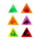 thumbnail image 2 of Juego de 6 tapetes sensoriales de gel líquido suave para bebés y niños de 3 a 4 años. Estos tapetes sensoriales acuáticos son... Triángulo, 2 of 9