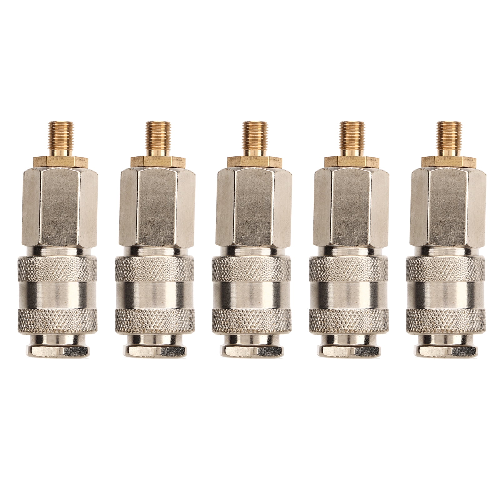 Tire Inflator Valve Connector,5pcs Tire Inflator Air Air Pump Adapterfor Tire Air Compressor Adapters Sturdy Construction