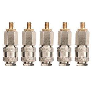 Tire Inflator Valve Connector,5pcs Tire Inflator Air Air Pump Adapterfor Tire Air Compressor Adapters Sturdy Construction