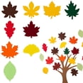 45 Pc Autumn Paper Art, Suitable for Bulletin Board Decoration ...