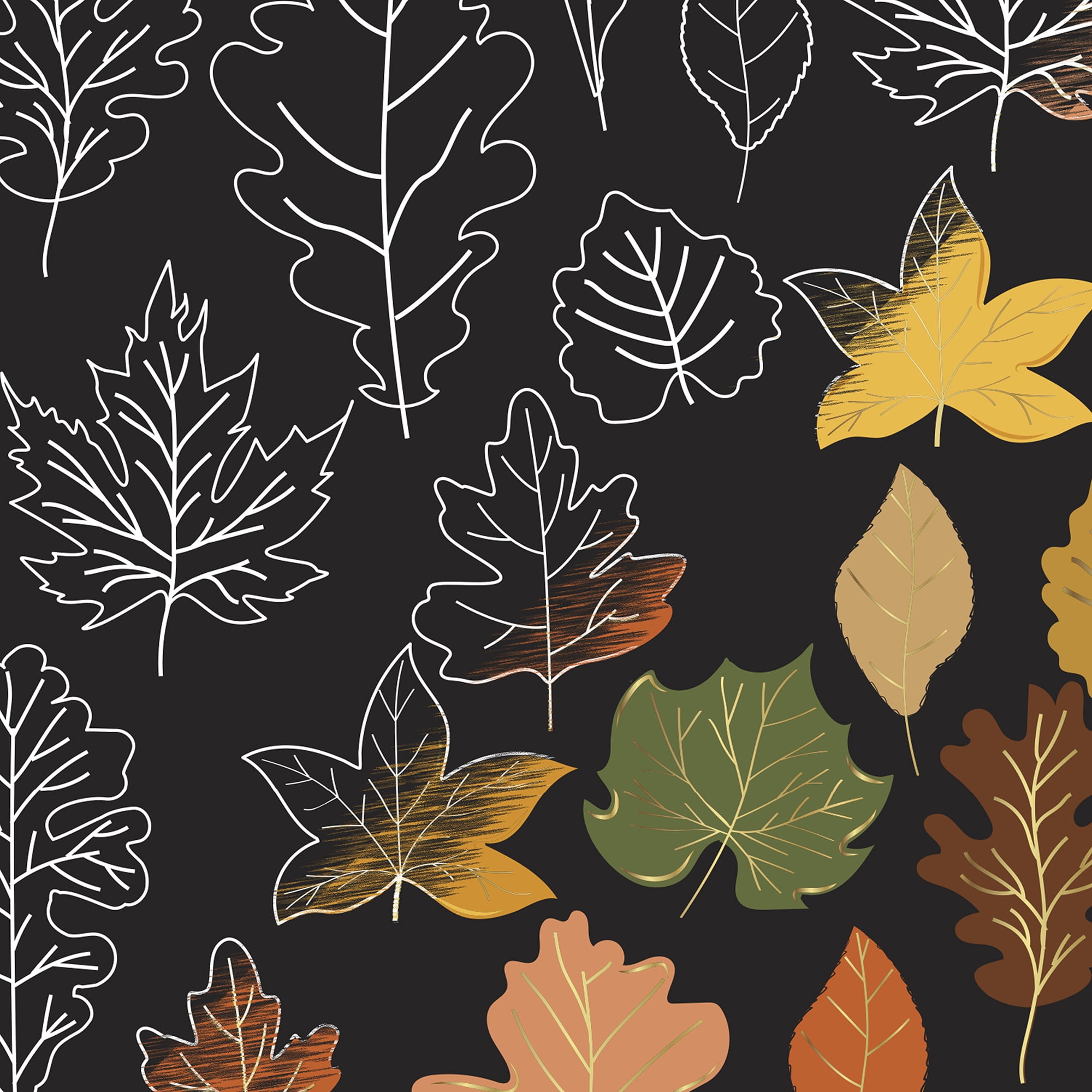 Brea Reese: Scratch Art Paper Pad - Fall Foraging - 14 Sheets, 7 Guided Art Designs, Metallic Accents, Stylus & Brush, 6x8" Pages, DIY Adult Craft Kit