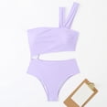 thumbnail image 4 of Sngxgn Women's Modest Bathing Suit(Purple,S), 4 of 5