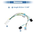 thumbnail image 3 of Unique Bargains Overhead Console Map Light Wiring with Switches for Dodge for Ram 3500 1999-2001 05013609AA 5013609AA, 3 of 6
