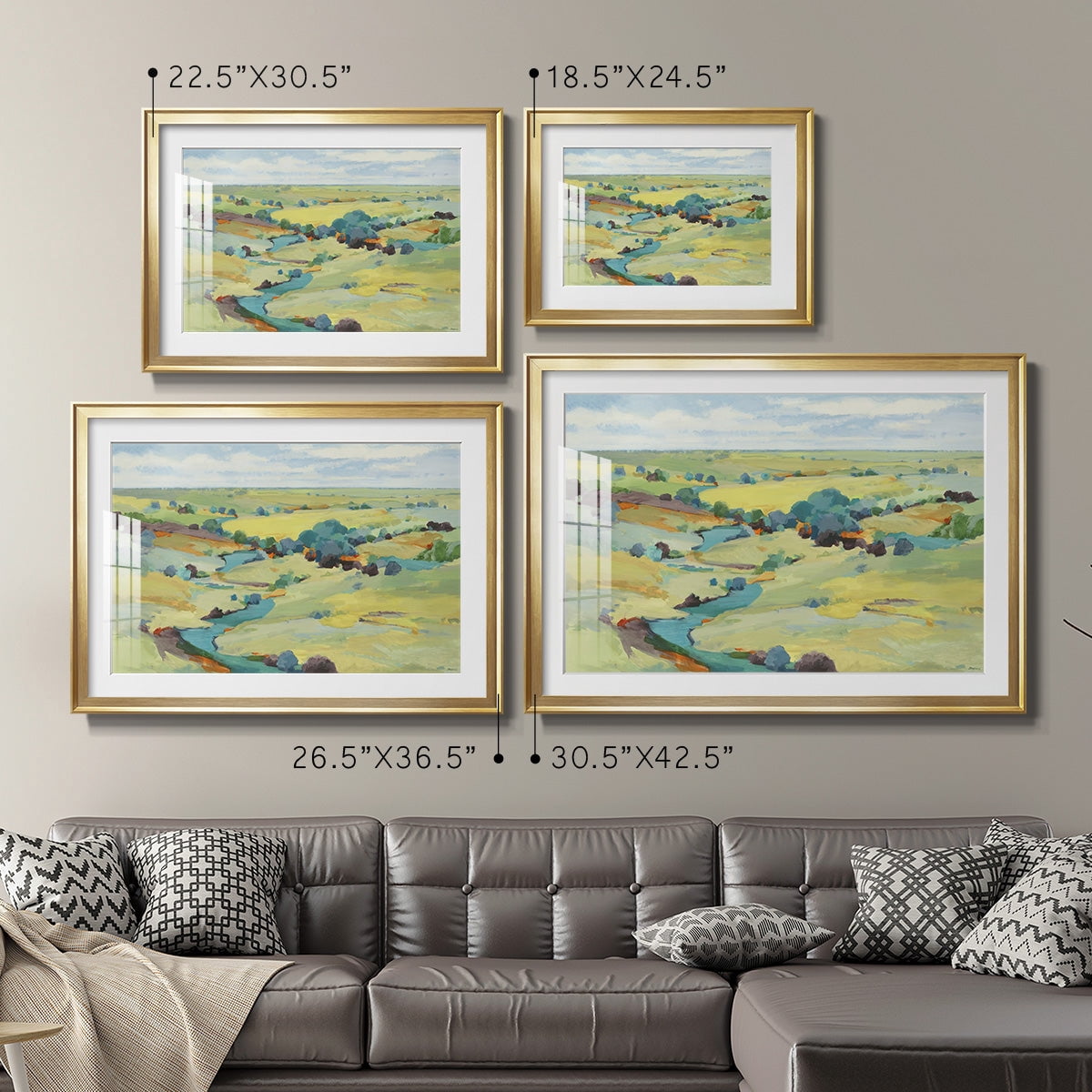 Idyll Sweep Premium Framed Print - Ready to Hang