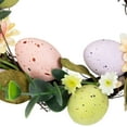thumbnail image 4 of Northlight Pastel Speckled Easter Egg Artificial Mini Twig Wreath - 7", 4 of 5