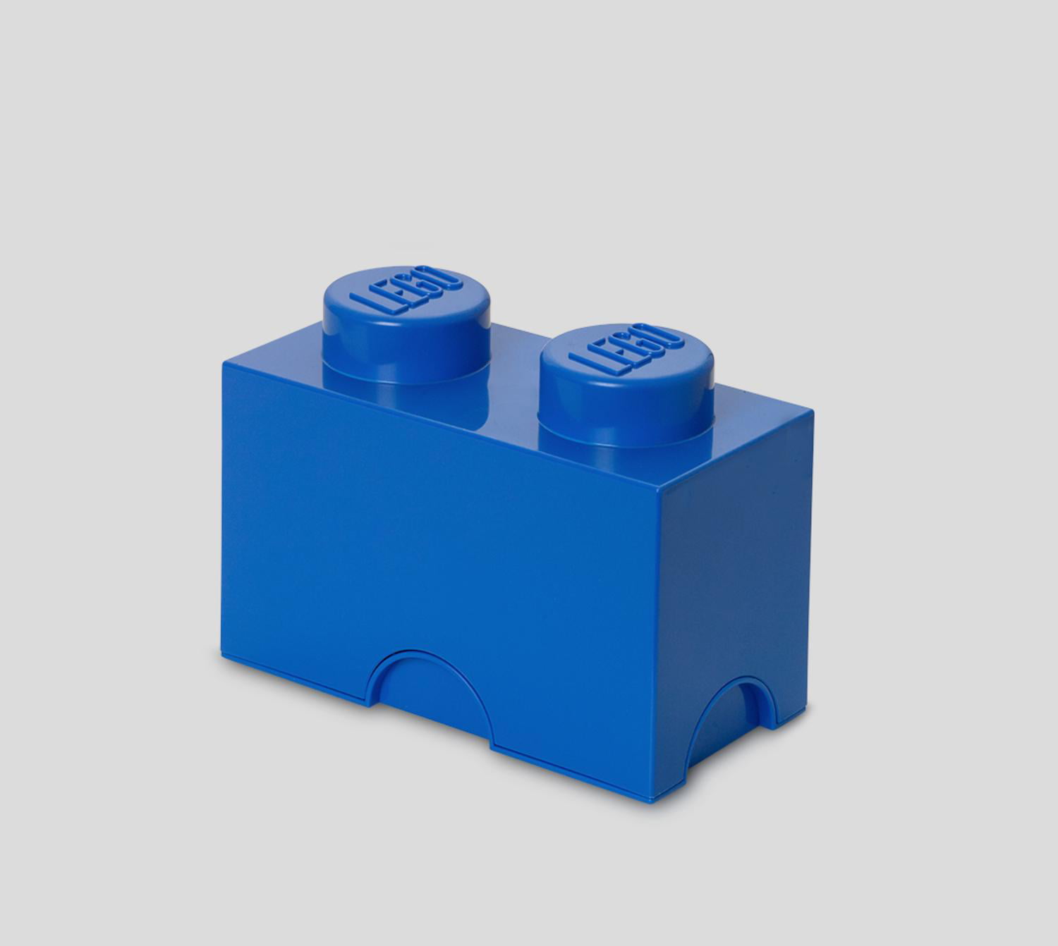 LEGO STORAGE BRICK 2 BLUE KIDS TOY STORAGE NEW FREE P+P 