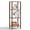 Brown, variant on LEYAOYAO Industrial Bookshelf 4-Tier Tall, Storage Bookcase for Small Spaces, Modern Shelf for Home Office, Wood