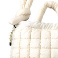 thumbnail image 3 of Mochila Color Sólido Bolso Hombro Acolchado para Mujeres Hinchazón, 3 of 9