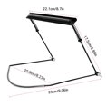 thumbnail image 3 of 24 Holes Harmonicas Holder Support Rack Accessory Metal Sturdy Harp Neck Brace Mouth Organ Holder for Performance Musicians, 3 of 8