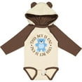 thumbnail image 3 of Inktastic 1st Birthday Boys Teddy Bear Boys Long Sleeve Baby Bodysuit, 3 of 5