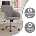 thumbnail image 2 of New TY Adjustable Office Chair, Home Bedroom, Ergonomic Swivel Chair, Backrest Seat, Comfortable for Long Sitting, 2 of 7