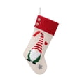 thumbnail image 3 of Xuniizn Christmas Stockings Bulk, Assorted Festive Xmas Stockings for Fireplace Mantel Decor, Traditional Holiday Ornaments, Christmas Decorations for Home, Cloth, White, 3 of 9