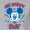 thumbnail image 3 of Disney - Mickey & Friends - Mickey Mouse - Oh Happy Day Celebration - Juniors Cropped Cotton Blend T-Shirt, 3 of 5