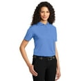 thumbnail image 4 of Port Authority Ladies Dry Zone Ottoman Polo-2XL (Blue Lake), 4 of 6