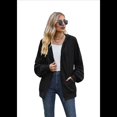 thumbnail image 4 of Sudadera con Capucha y Cremallera de Larga Negra M, 4 of 10