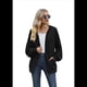 thumbnail image 4 of Sudadera con Capucha y Cremallera de Larga Negra M, 4 of 10