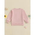 thumbnail image 6 of Elippeo Toddler Girl Sweatshirts Cute French Fries Embroidery Long Sleeve Round Neck Pullovers Spring Fall Tops 18 24 Months 3 4 5 6 Years, 6 of 9