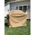 thumbnail image 4 of Comp Bind Technology Cover Compatible with Nexgrill Neevo 720 Plus Smart Grill with Air Fryer Model 720-1055, Tan Padded Outdoor and Waterproof Grill Cover by Comp Bind Technology, 4 of 4